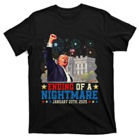 Ending Of A Nightmare January 20th Trump Inauguration Day T-Shirt