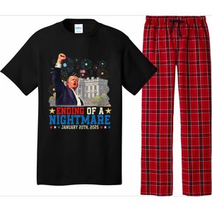 Ending Of A Nightmare January 20th Trump Inauguration Day Pajama Set