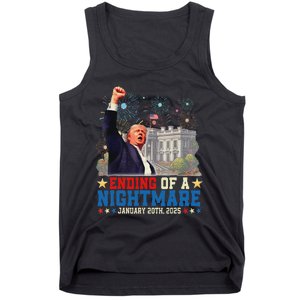 Ending Of A Nightmare January 20th Trump Inauguration Day Tank Top