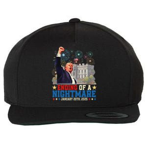 Ending Of A Nightmare January 20th Trump Inauguration Day Wool Snapback Cap