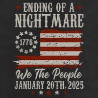 Ending Of A Nightmare Trump 2025 Inauguration We The People Adult Drive Performance Visor