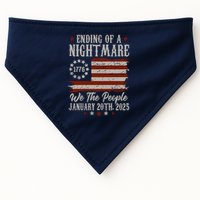 Ending Of A Nightmare Trump 2025 Inauguration We The People USA-Made Doggie Bandana