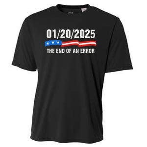 Ending Of A Nightmare January 20th 2025 Flag Usa Trump 45 47 Cooling Performance Crew T-Shirt