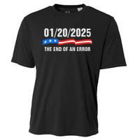 Ending Of A Nightmare January 20th 2025 Flag Usa Trump 45 47 Cooling Performance Crew T-Shirt