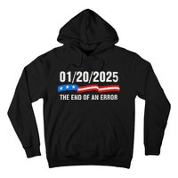 Ending Of A Nightmare January 20th 2025 Flag Usa Trump 45 47 Hoodie