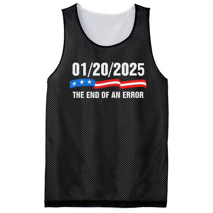 Ending Of A Nightmare January 20th 2025 Flag Usa Trump 45 47 Mesh Reversible Basketball Jersey Tank