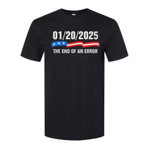 Ending Of A Nightmare January 20th 2025 Flag Usa Trump 45 47 Softstyle CVC T-Shirt