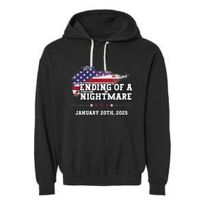 Ending Of A Nightmare January 20th 2025 Garment-Dyed Fleece Hoodie