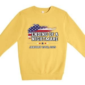 Ending Of A Nightmare January 20th 2025 Premium Crewneck Sweatshirt