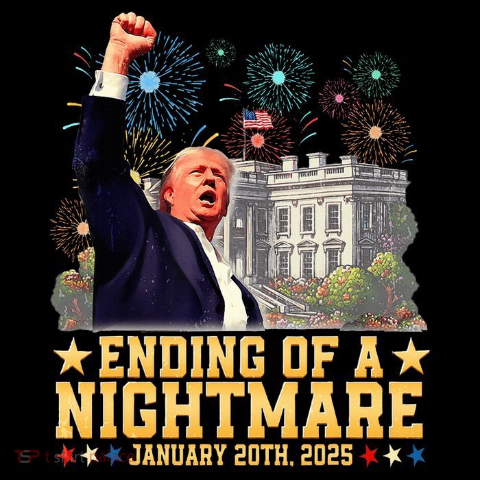 Ending Of A Nightmare January 20th 2025 Drawstring Bag