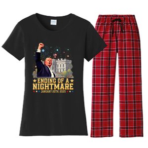 Ending Of A Nightmare January 20th 2025 Women's Flannel Pajama Set