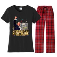 Ending Of A Nightmare January 20th 2025 Women's Flannel Pajama Set