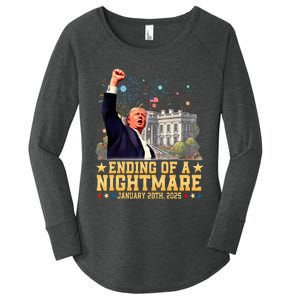 Ending Of A Nightmare January 20th 2025 Women's Perfect Tri Tunic Long Sleeve Shirt