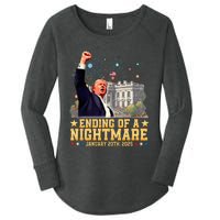 Ending Of A Nightmare January 20th 2025 Women's Perfect Tri Tunic Long Sleeve Shirt