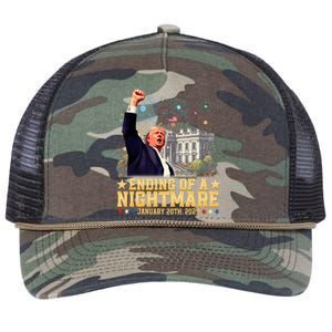 Ending Of A Nightmare January 20th 2025 Retro Rope Trucker Hat Cap