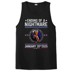 Ending Of A Nightmare January 20th 2025 Fun Trump Patriotic PosiCharge Competitor Tank