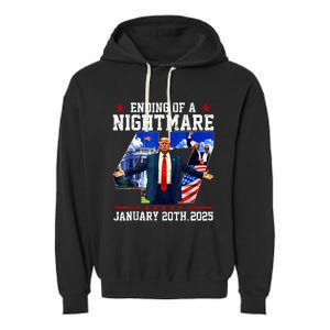 Ending Of A Nightmare January 20th 2025 Garment-Dyed Fleece Hoodie