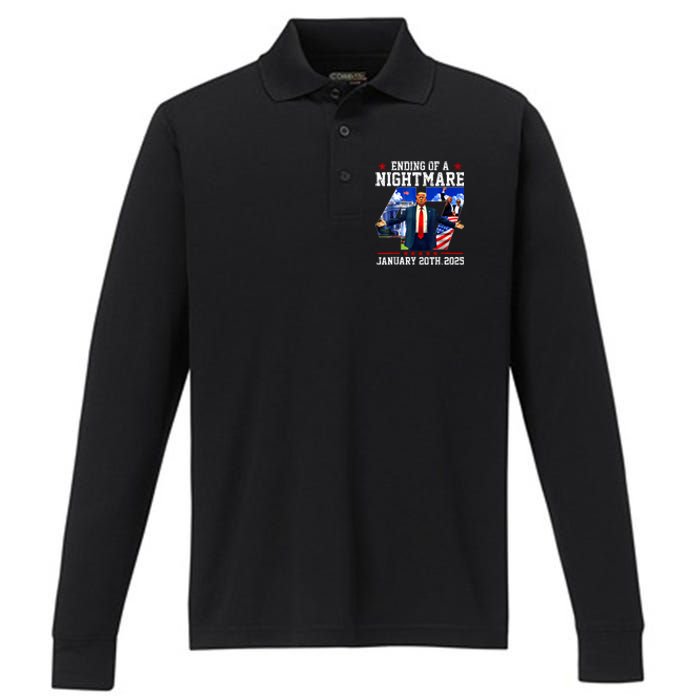 Ending Of A Nightmare January 20th 2025 Performance Long Sleeve Polo