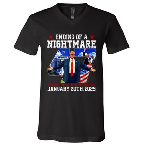 Ending Of A Nightmare January 20th 2025 V-Neck T-Shirt