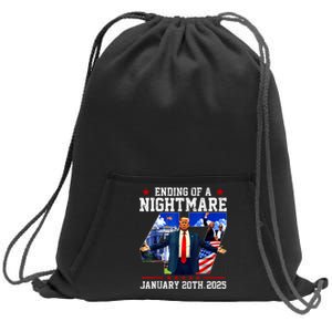 Ending Of A Nightmare January 20th 2025 Sweatshirt Cinch Pack Bag