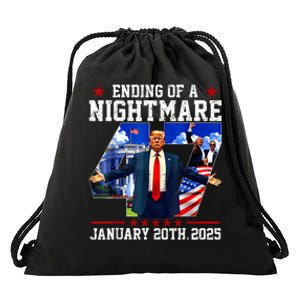 Ending Of A Nightmare January 20th 2025 Drawstring Bag