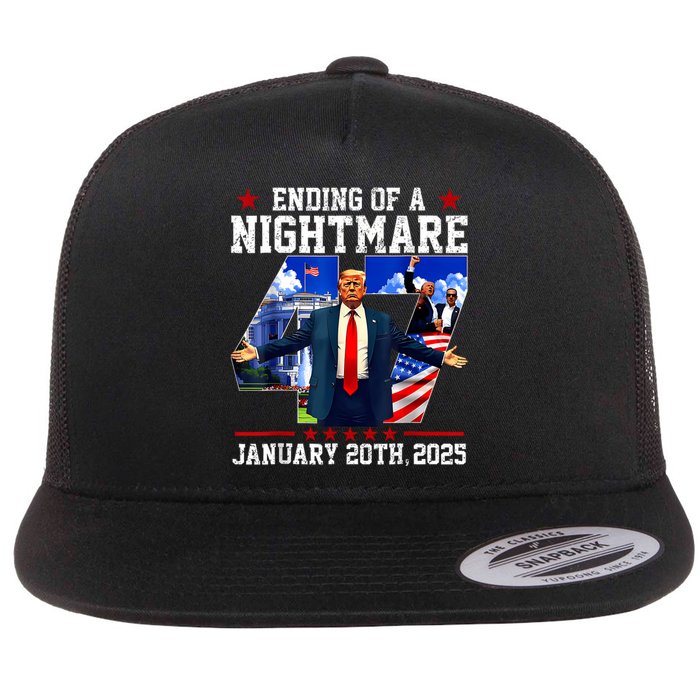 Ending Of A Nightmare January 20th 2025 Flat Bill Trucker Hat