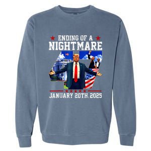 Ending Of A Nightmare January 20th 2025 Garment-Dyed Sweatshirt