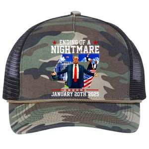 Ending Of A Nightmare January 20th 2025 Retro Rope Trucker Hat Cap