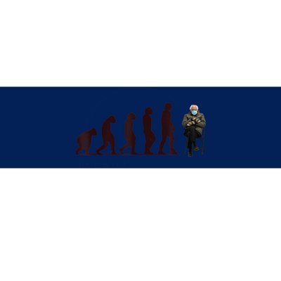 Evolution Of Bernie Sanders Mittens Meme Bumper Sticker