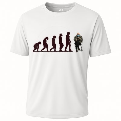 Evolution Of Bernie Sanders Mittens Meme Performance Shirt