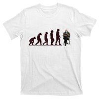 Evolution Of Bernie Sanders Mittens Meme T-Shirt