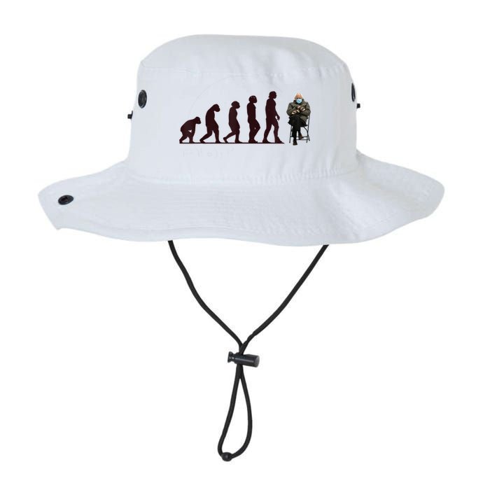 Evolution Of Bernie Sanders Mittens Meme Bucket Hat