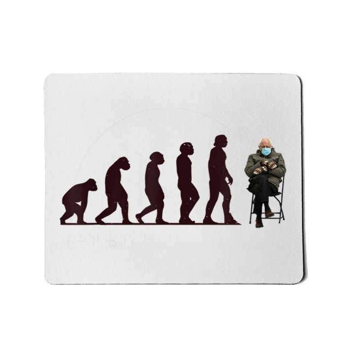 Evolution Of Bernie Sanders Mittens Meme Mousepad