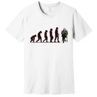 Evolution Of Bernie Sanders Mittens Meme Premium T-Shirt