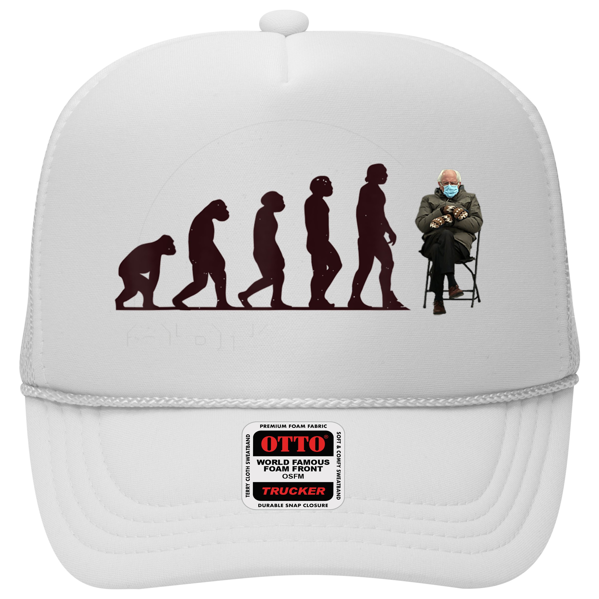 Evolution Of Bernie Sanders Mittens Meme Hat