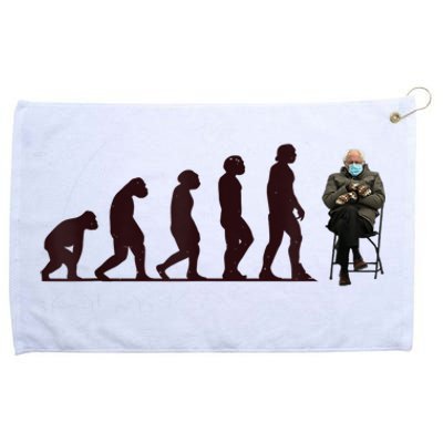 Evolution Of Bernie Sanders Mittens Meme Grommeted Golf Towel