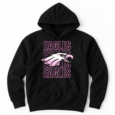 Eagle Out Breast Cancer Awareness Hoodie