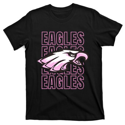 Eagle Out Breast Cancer Awareness T-Shirt