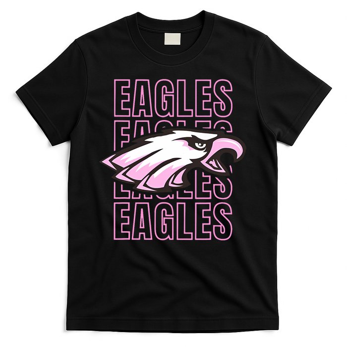 Eagle Out Breast Cancer Awareness T-Shirt