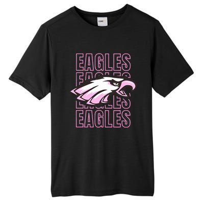 Eagle Out Breast Cancer Awareness Tall Fusion ChromaSoft Performance T-Shirt