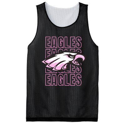 Eagle Out Breast Cancer Awareness Mesh Reversible Basketball Jersey Tank