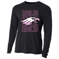 Eagle Out Breast Cancer Awareness Cooling Performance Long Sleeve Crew