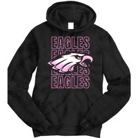 Eagle Out Breast Cancer Awareness Tie Dye Hoodie