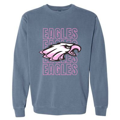 Eagle Out Breast Cancer Awareness Garment-Dyed Sweatshirt