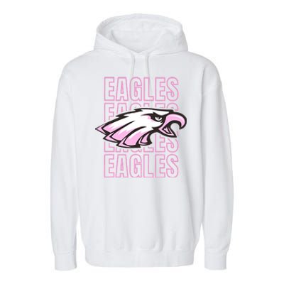 Eagle Out Breast Cancer Awareness Garment-Dyed Fleece Hoodie