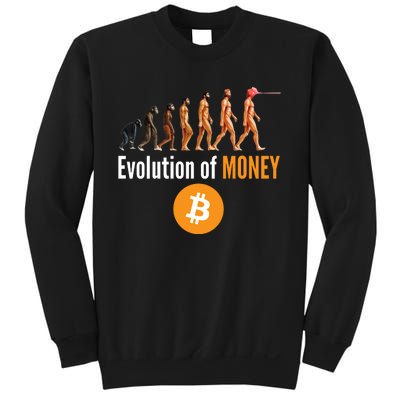 Evolution Of Bitcoin, BTC, Crypto, Cryptocurrency, Blockchain, HODL Bitcoin Sweatshirt