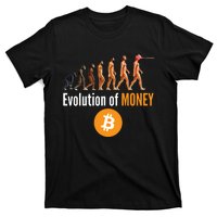 Evolution Of Bitcoin, BTC, Crypto, Cryptocurrency, Blockchain, HODL Bitcoin T-Shirt