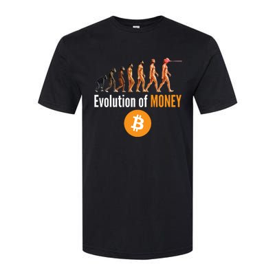 Evolution Of Bitcoin, BTC, Crypto, Cryptocurrency, Blockchain, HODL Bitcoin Softstyle® CVC T-Shirt