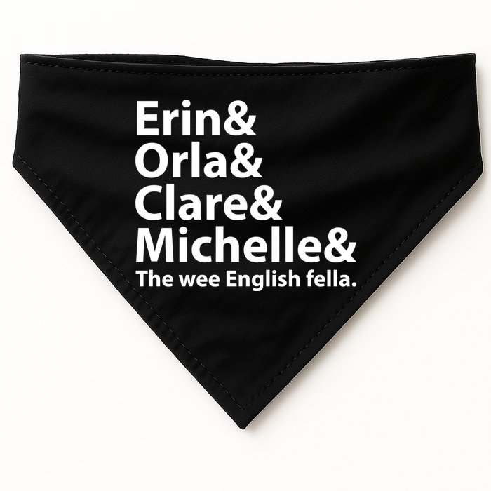 Erin Orla Clare Michelle And The Wee English Fella USA-Made Doggie Bandana