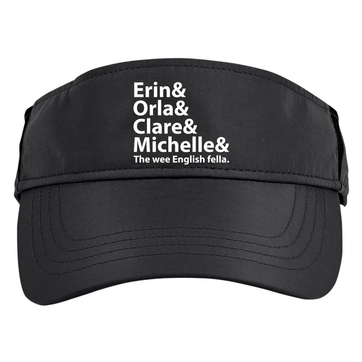 Erin Orla Clare Michelle And The Wee English Fella Adult Drive Performance Visor